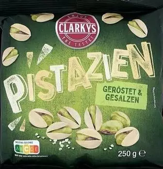 Clarkys Pistazien ger&ouml;stet & gesalzen