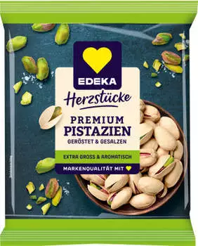 Edeka Herzst&uuml;cke Premium Pistazien ger&ouml;stet & gesalzen