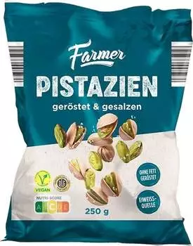 Farmer Pistazien ger&ouml;stet & gesalzen
