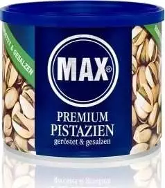 Max Premium Pistazien ger&ouml;stet & gesalzen