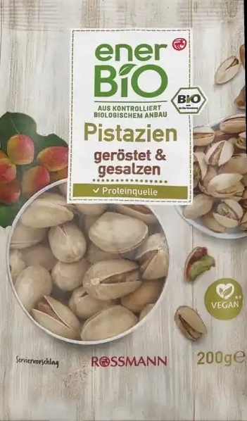 Ener Bio Pistazien ger&ouml;stet & gesalzen