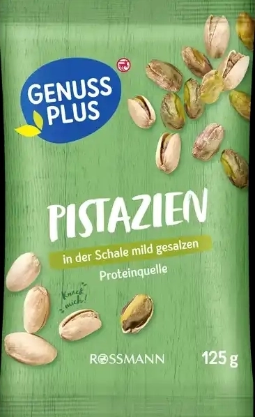 Genuss Plus Pistazien in der Schale mild gesalzen, ger&ouml;stet