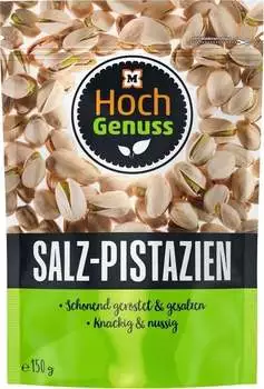 Hochgenuss Salz-Pistazien, schonend ger&ouml;stet & gesalze