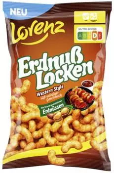 Lorenz Erdnußlocken Western Style (150g)