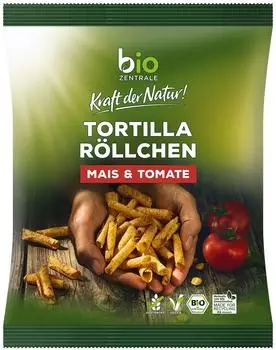 Bio-Zentrale Bio Zentrale Bio Tortilla Röllchen Tomate 125g