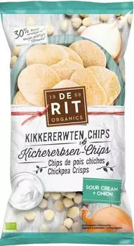 De Rit Bio Kichererbsen-Chips Sour Cream 75g