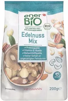 enerBio Edelnuss Mix 200g