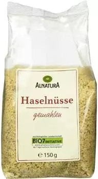 Alnatura Bio Haselnüsse gemahlen 150g