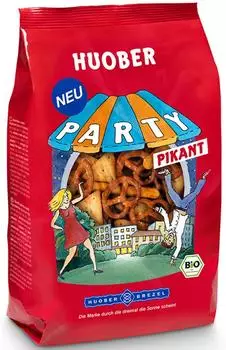 Huober Huober Party Mix Pikant Bio 200g