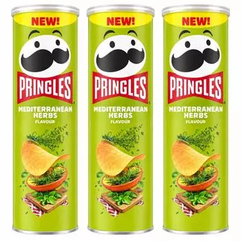 Pringles Mediterranean Herbs 185g