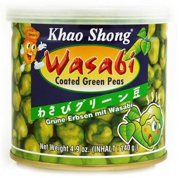 Khao Shong Grüne Erbsen mit Wasabi (140 g)