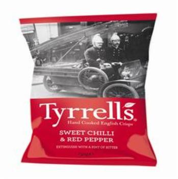 Tyrrell's Sweet Chilli & Red Pepper Crisps (150 g)