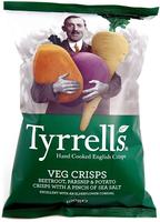Tyrrell's Veg Crisps Beetroot Parsnip Potato (100 g)