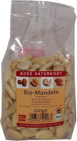 Bode Bio Mandeln blanchiert (200 g)