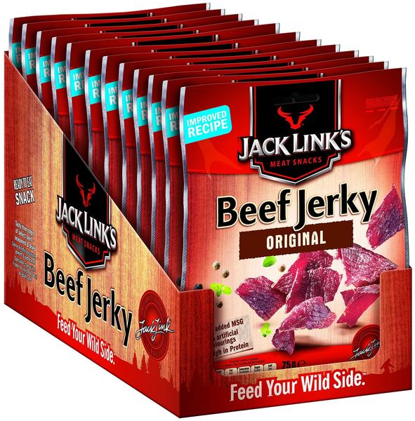 Jack Link's Beef Jerky Original (12 x 75g)