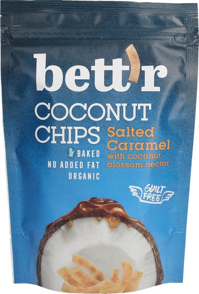 Bett'r Coconut Chips Salted Caramel (70g)