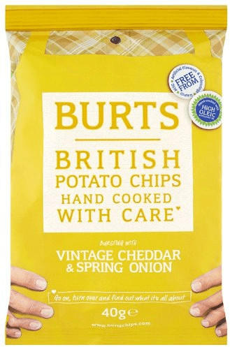 Burts Potato Chips Vintage Cheddar & Spring Onion (40g)