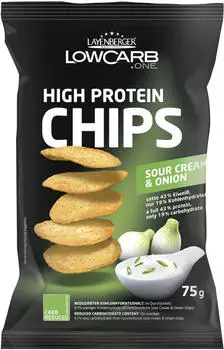 Layenberger LowCarb.one High Protein Chips Sour Cream Onion (75g)