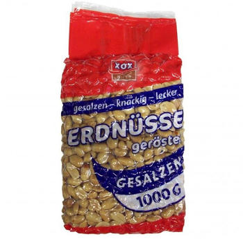 XOX Erdn&uuml;sse ger&ouml;stet & gesalzen (1kg)
