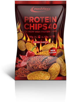 IronMaxx Protein Chips 40 Hot Chili (50g)