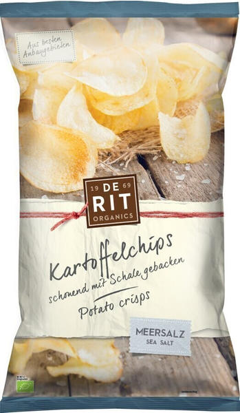 De Rit Kartoffelchips Meersalz Bio (125g)