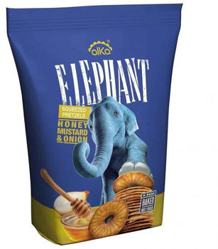 Alka Elephant Pretzels - Honig, Senf & Zwiebeln (70g)