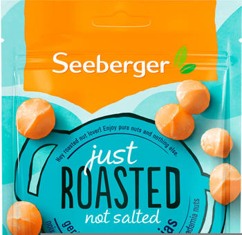 Seeberger just roasted not salted geröstete Macadamias (80g)