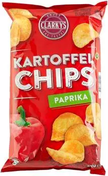 Clarkys Kartoffel Chips Paprika