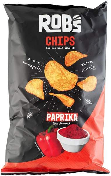 Rob's Chips wie sie sein sollten Paprika 120 g