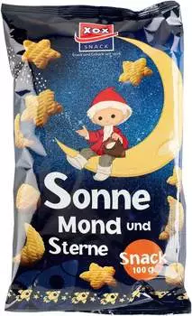 XOX Snack Sonne, Mond und Sterne 100 g