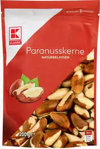 K-Classic Paranusskerne naturbelassen 200g