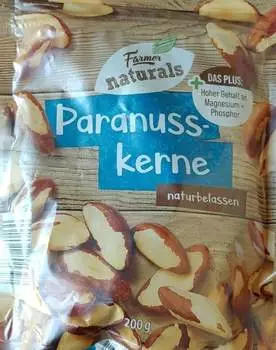 Farmer Naturals Paranusskerne naturbelassen 200g