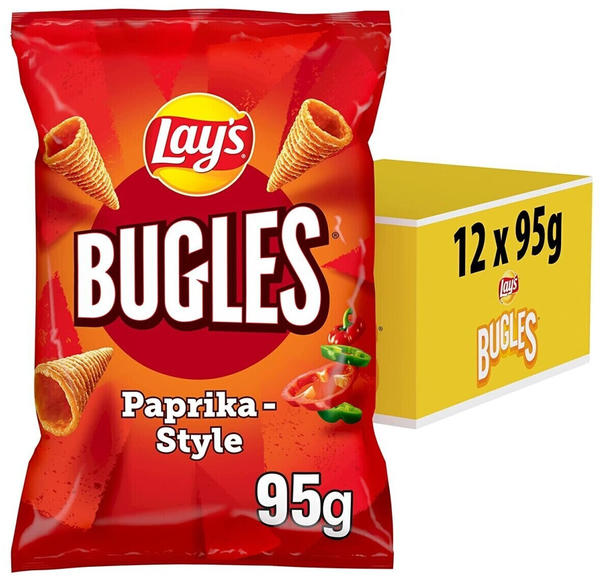 Lay's BUGLES Paprika-Style (12 x 95 g)