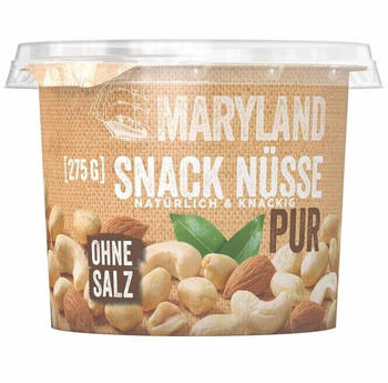Maryland Snacknüsse Pur geröstet und ungesalzen (275g)