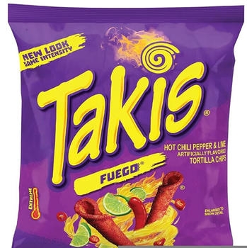 Barcel Takis Fuego Hot Chili Pepper & Lime (113,4g)