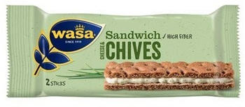 Wasa Knäckebrot-Sandwich Käse & Schnittlauch Cheese & Chives (37g)