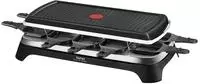 Tefal Raclette-Grill RE4588 , schwarz , Metall,Kunststoff , Ma&szlig;e (cm): B:...