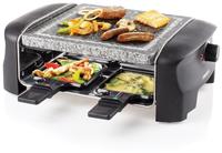 Princess - Raclette Partygrill F&uuml;r 4 Personen, Steinplatte 21x21cm, 600 Watt