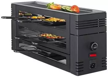 Spring Pizza-Raclette-6 schwarz
