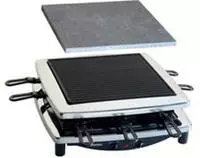 Steba Raclette "RC 3 plus chrom" 8 Stk. Raclettepf&auml;nnchen 1.450 W