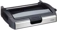 Steba 06-49-00, Steba VG 200 BBQ Tischgrill mit Glasdeckel