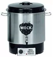 Weck WAT 24A, Weck Einkochautomat (30 l) (WAT 24A) Schwarz/Silber
