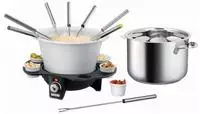 Unold Elektro-Fondue "&Eacute;l&eacute;gance 48645" mit sechs Saucen-T&ouml;pfchen