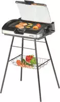 Cloer 6720, Cloer Barbecue Elektro Standgrill 6720 | 2200W | Glasdeckel 