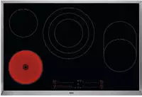 AEG HK857870XB Autarkes Glaskeramikkochfeld, 76,6 cm breit, OptiFit Frame,