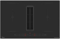 Midea KOCHFELD-DUNSTABZUG-KOMBI Schwarz 80x23.7x52 cm, Energieeffizienzklasse: A