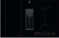 Electrolux KCC83480I Schwarz Einbau 80 cm Induktionskochfeld 4 Brenner(e)
