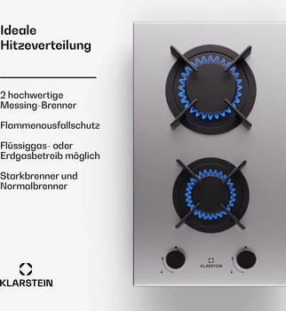 Klarstein CP11-Goldflame-2-SS