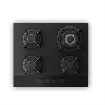 Klarstein Velaire 60 Gaskochfeld schwarz