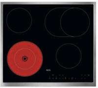 AEG NRN 64A06XB Kochfeld Ceran 60cm Ed-Rahmen autark Single Control